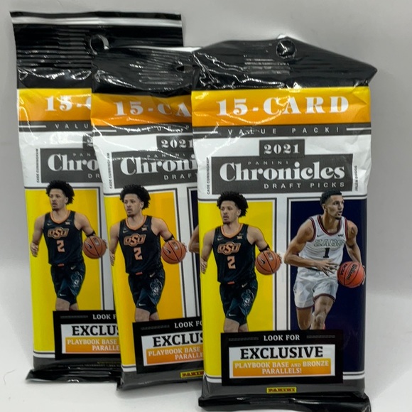 2021-22 Panini NBA Hoops 30 Card Basketball Cello Fat Packs New & Sealed! - Picture 1 of 1
